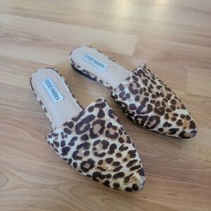 Steve Madden Leopard Loafers Size 7.5